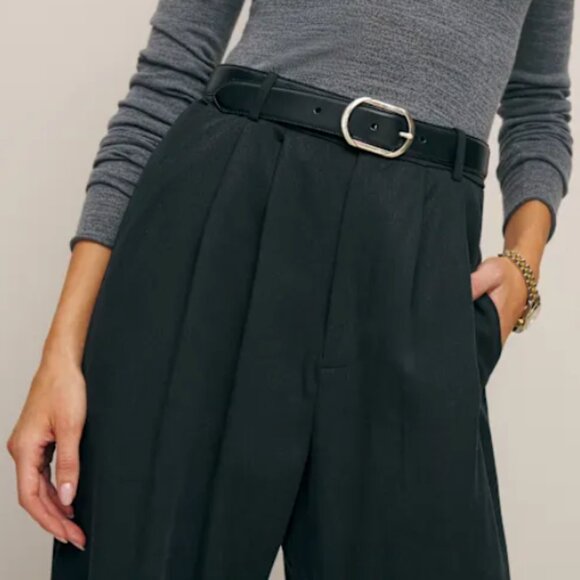 Reformation Wide Leg Trousers - Picture 4 of 8